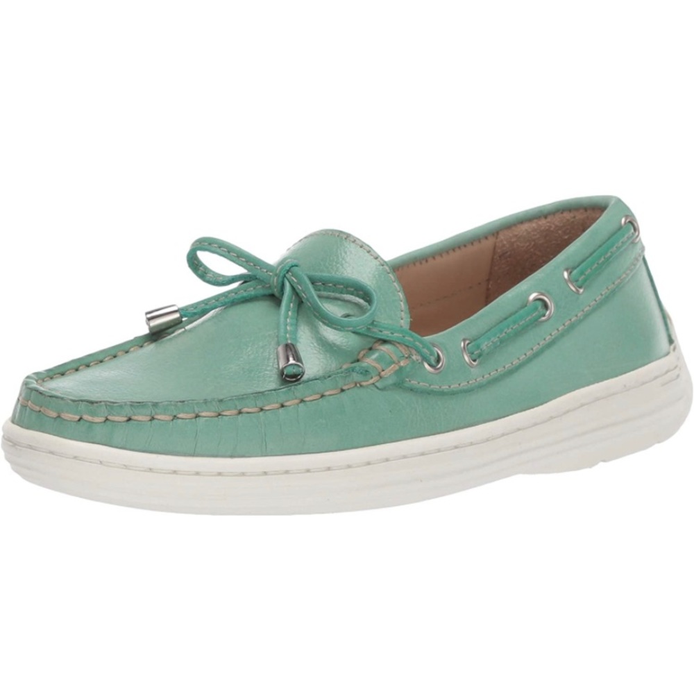 Driver Club USA Kids Boys/Girls Leather Nantucket Loafer